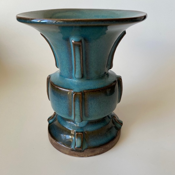 Vintage Chinese JUN Kiln Pottery Vase AS IS - Picture 11 of 15